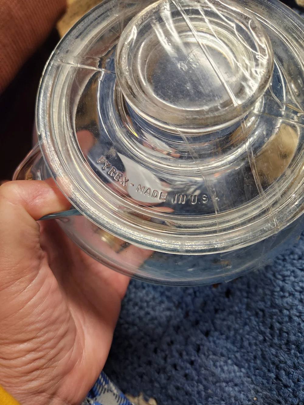 Pyrex clear glass